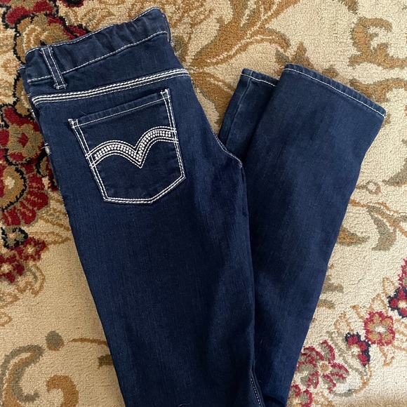 Levi's Dark Blue Skinny Jeans - Picture 1 of 7